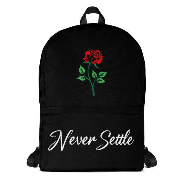Rose Backpack - Never Settle